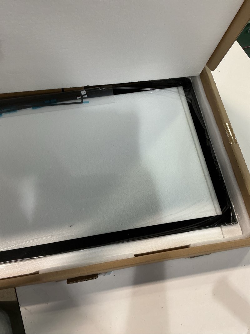 Condition photo showing New/Like New for Nockchawon New A1419 A2115 A1862 LCD Display Front Glass Panel Cover with LCD Panel Adhesive Strip K
