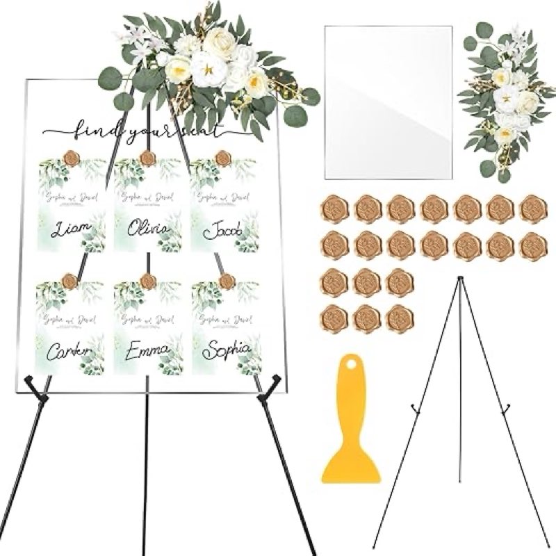 Yousoontic wedding seating chart