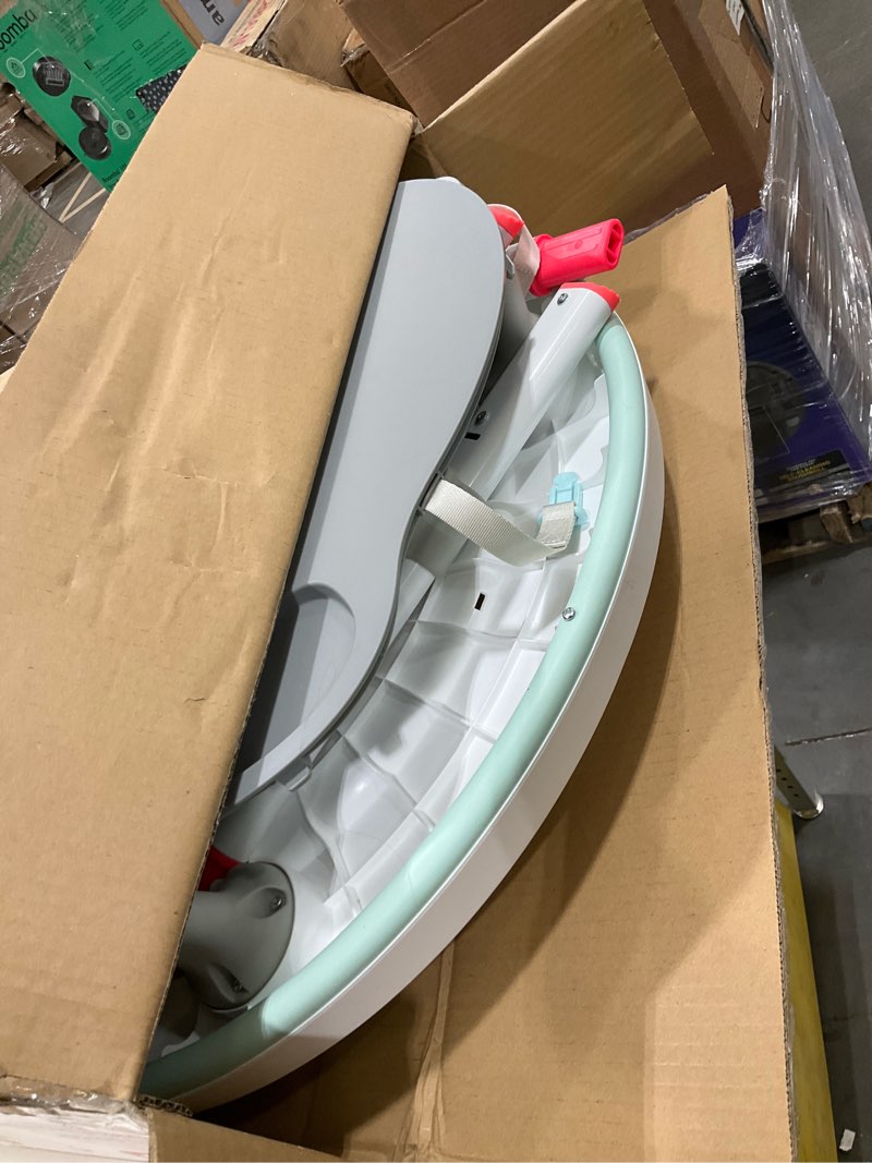 Condition photo showing As Is for Skip Hop Baby Activity Center: Interactive Play Center with 3-Stage Grow-with-Me Functionality, 4mo+, Silver Lining Cloud Silver Lining Cloud Activity Center