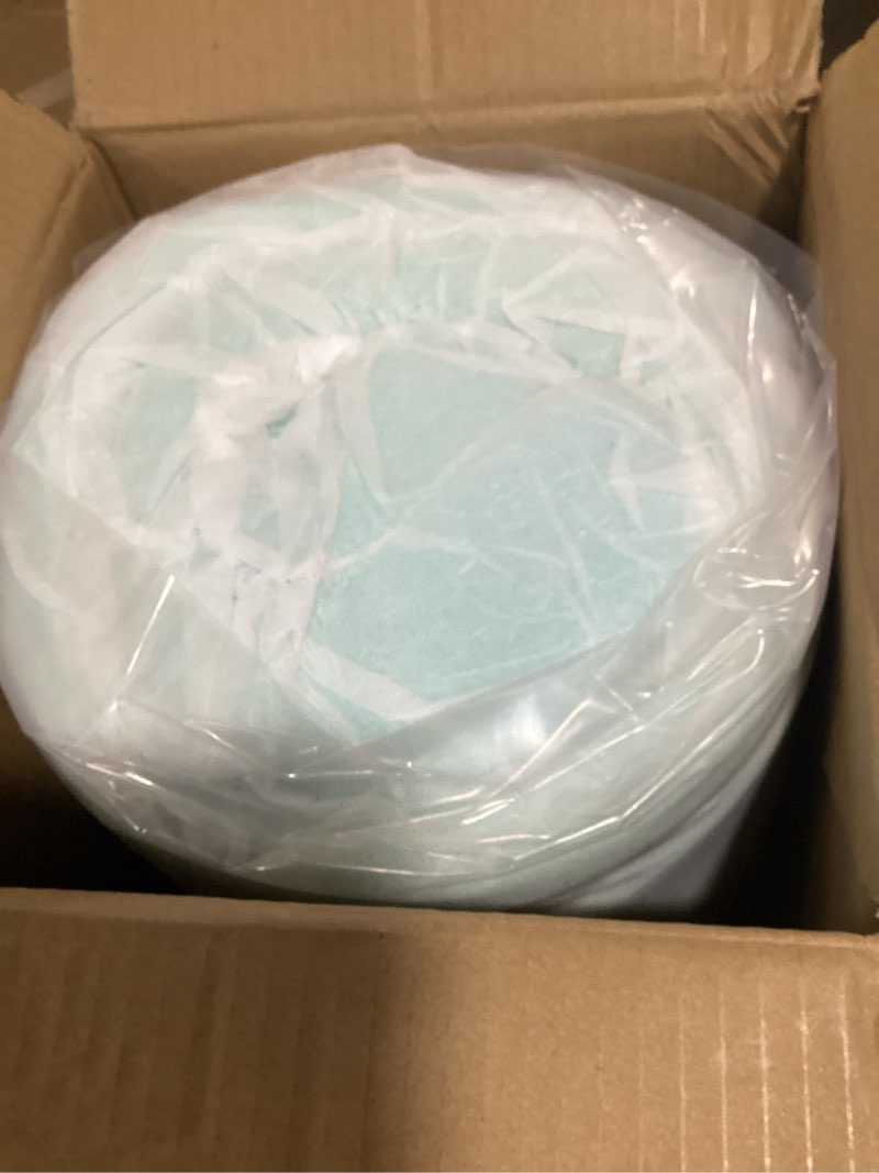 Condition photo showing As Is for Linenspa Memory Foam Mattress Topper - 3 Inch Gel Infused Memory Foam - Plush Feel - Cooling and Pressure Relieving - CertiPUR Certified - Dorm Room Essentials - Small Twin Size Small Single 3 Inch Topper Only