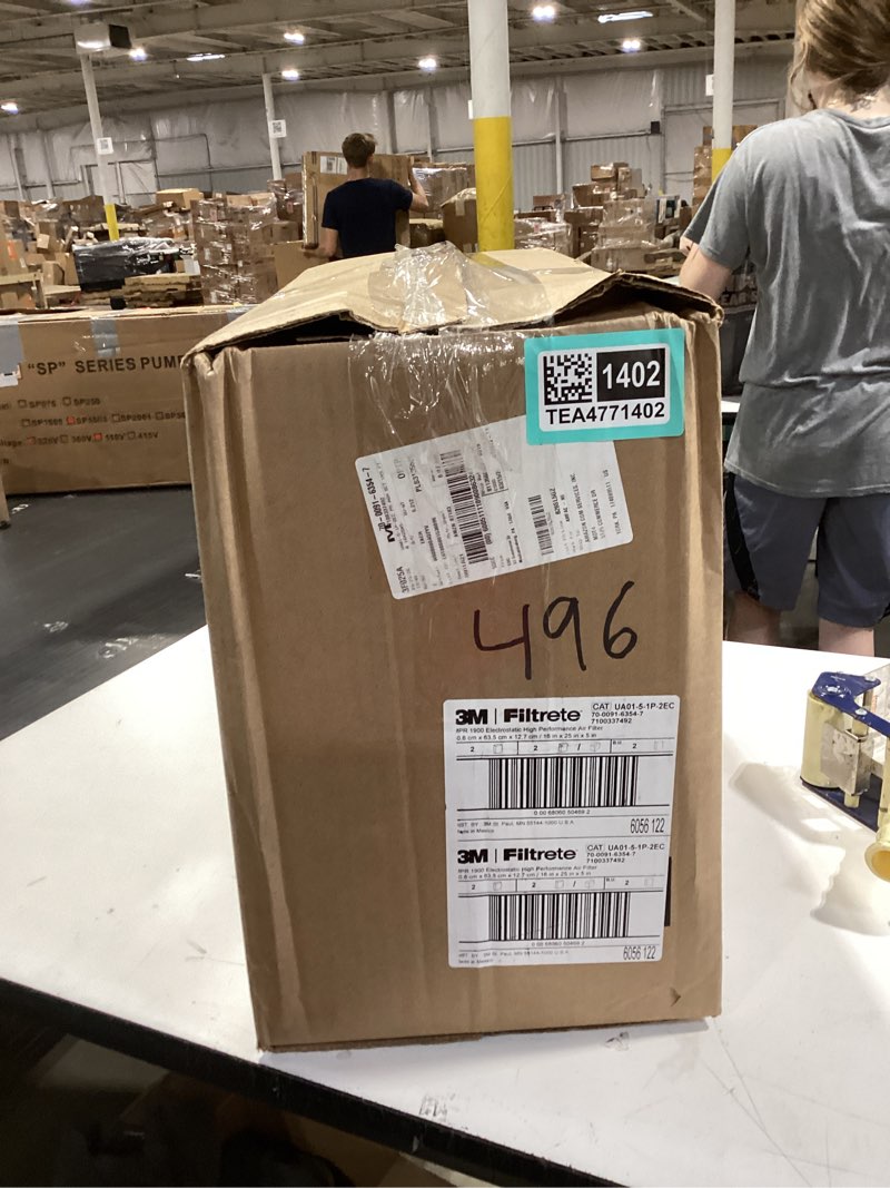Condition photo showing Good Condition for filtrete 16x25x5 ac furnace air filter, merv 13, mpr 1900, premium allergen, bacteria & virus filter