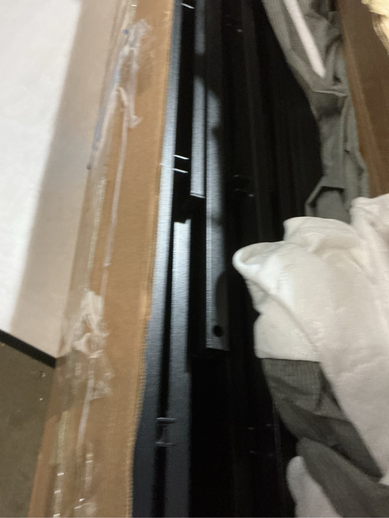 Condition photo showing As Is for Qingzhou 5 Inch Box Spring Full Size Bed, Heavy Duty 3000 LBS Metal Bed Base with Easy Clean Fabric Cover Easy Assembly Mattress Foundation 5 Inch High Full