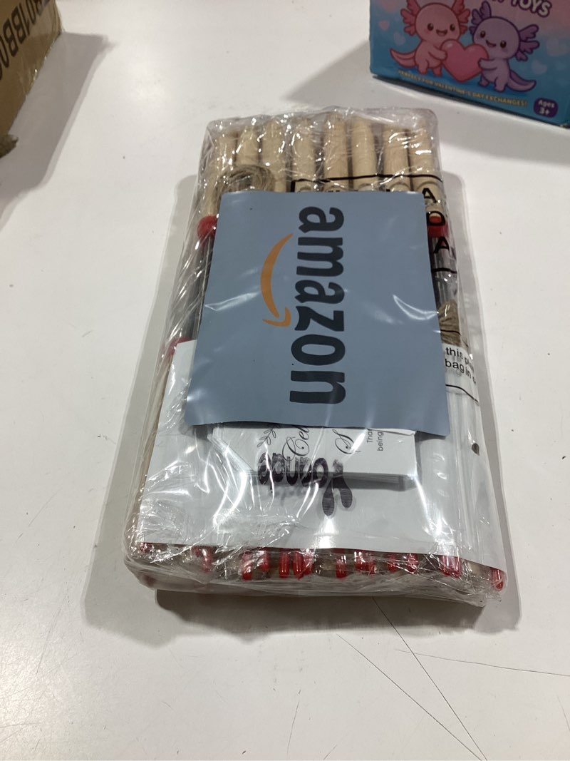 Condition photo showing New/Like New for 24 sets s'mores kit party favor one happy camper birthday decorations s'mores sticks for fire pit celebrate birthday tags with string extendable marshmallow sticks for wedding camping