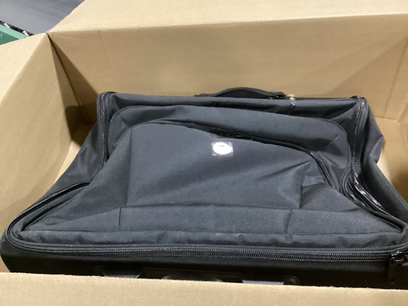 Condition photo showing Good Condition for Travelpro Maxlite Lightweight Check-in Upright 2-Wheel Rolling Garment Bag, 24-Inch — Black 24-Inch Black