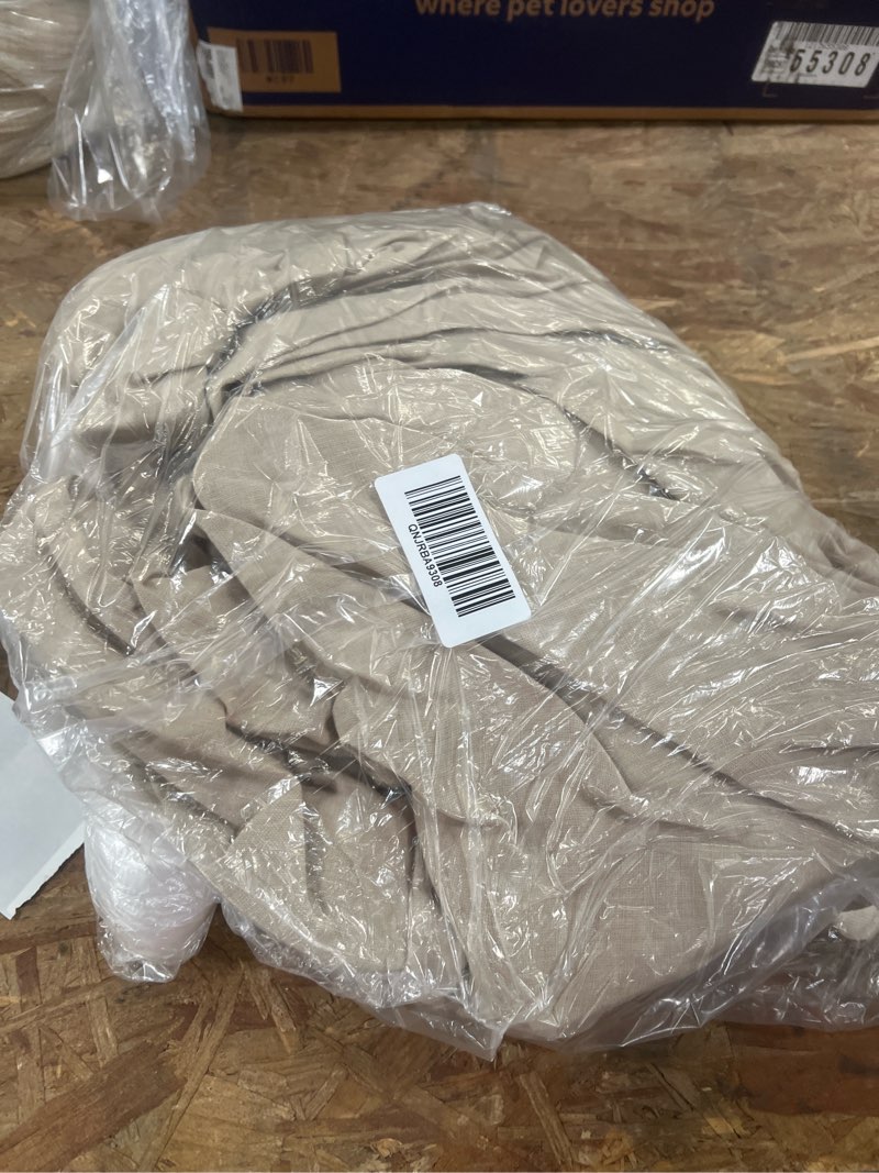 Condition photo showing Good Condition for european linen duvet cover, full/queen, toffee
