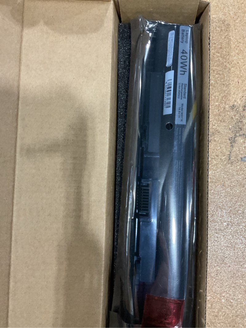 Condition photo showing New/Like New for m5y1k laptop battery for dell inspiron 14 15 17 5000 3000 series 5559 5558 3551 3451 3558 i3558 3567 5755 5756 5458 5759 5758 5759 gxvj3 453-bbbq wkrj2 vn3n0 hd4j0 991xp p63f p47f p64 [40wh 14.8v]] m5y1k 12.13*2.36*1.57in