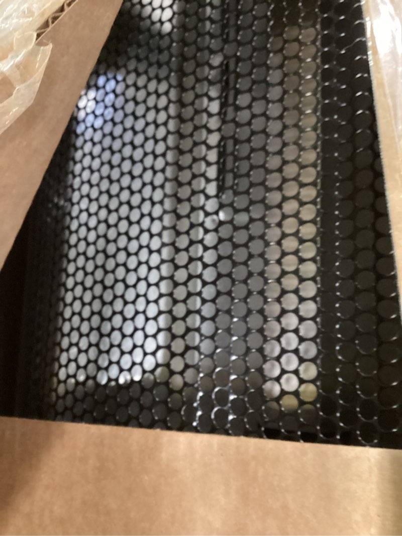 Condition photo showing Good Condition for EZ-HEAT 1,500-Watt Radiant Quartz Tower Space Heater with Dual Heating Settings, Adjustable Thermostat, Overheat Protection, Safety Tip Over Switch, MG-QGW15-607