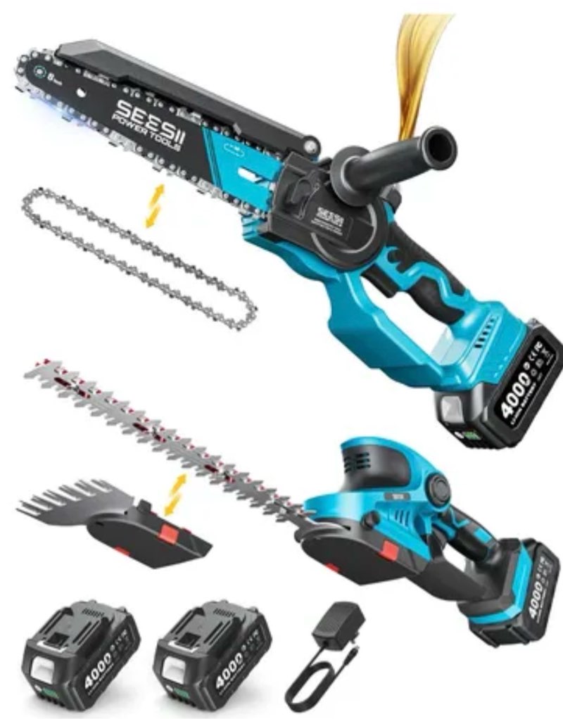 Mini Heddle Cutter With Wireless Chainsaw