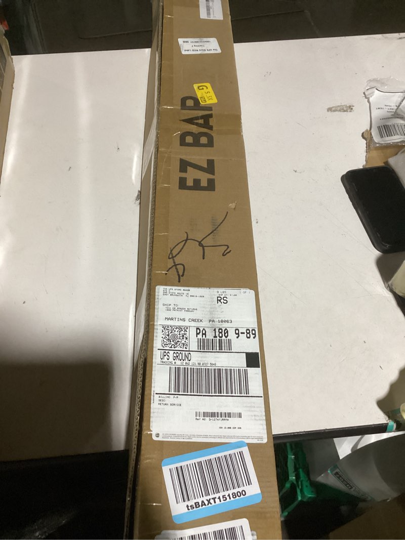 Condition photo showing Good Condition for dumbbell to barbell converter bar, ez curl barbell adapter with 200lb capacity, adjustable weight bar for home fitness, fits standard 1-1.5 inch dumbbell handles for weight lifting