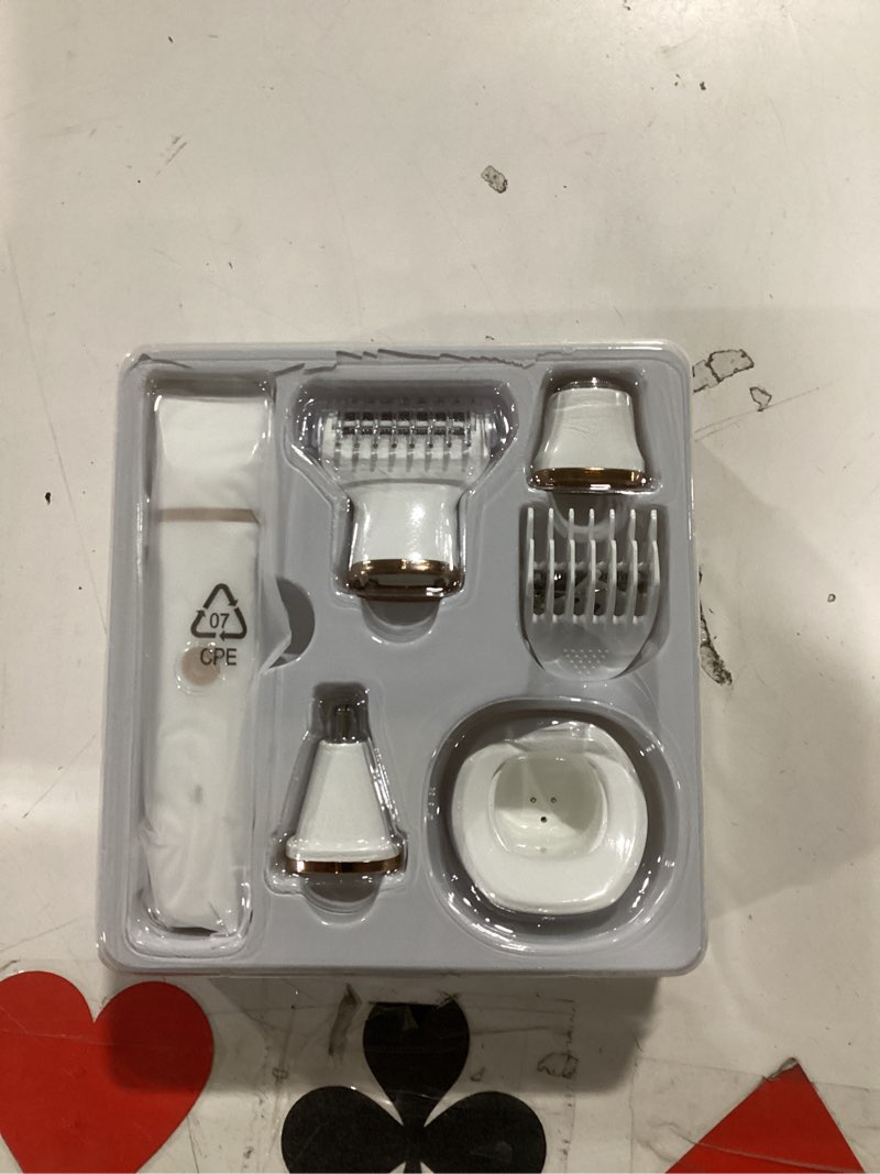 4-in-1 electric bikini trimmer for women - painless electric razors for facial/body/armpit/pubic hai