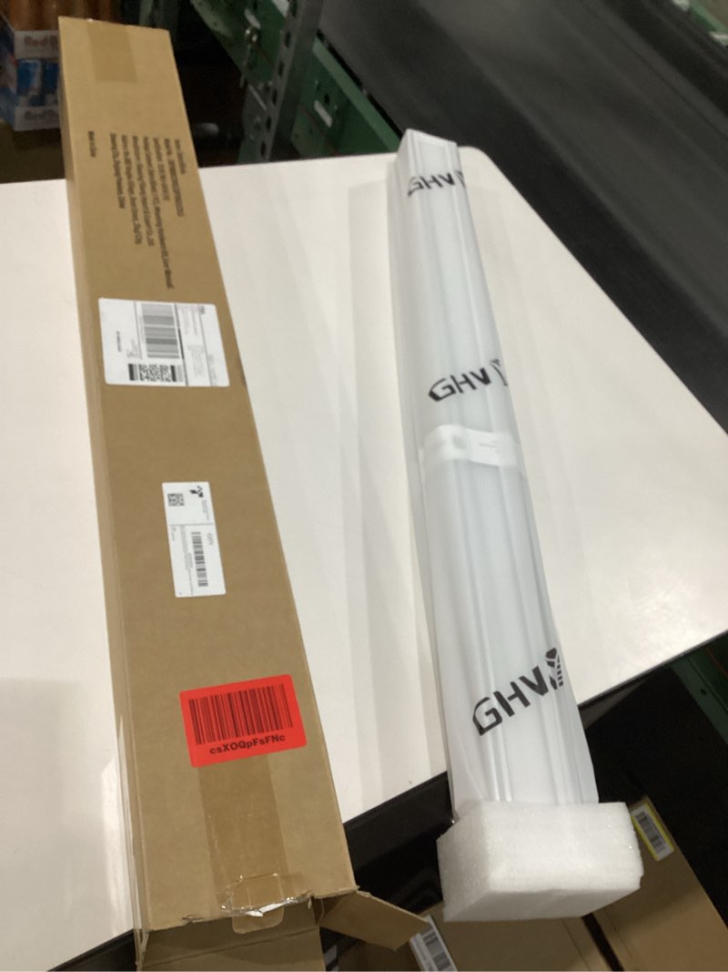 Condition photo showing New/Like New for GHV Cordless Zebra Blinds for Windows Flaxen Zebra Shades Light-Filtering Dual Layer for Home Office (35 in (W) x 64 in (H)) 35"W x 64"H