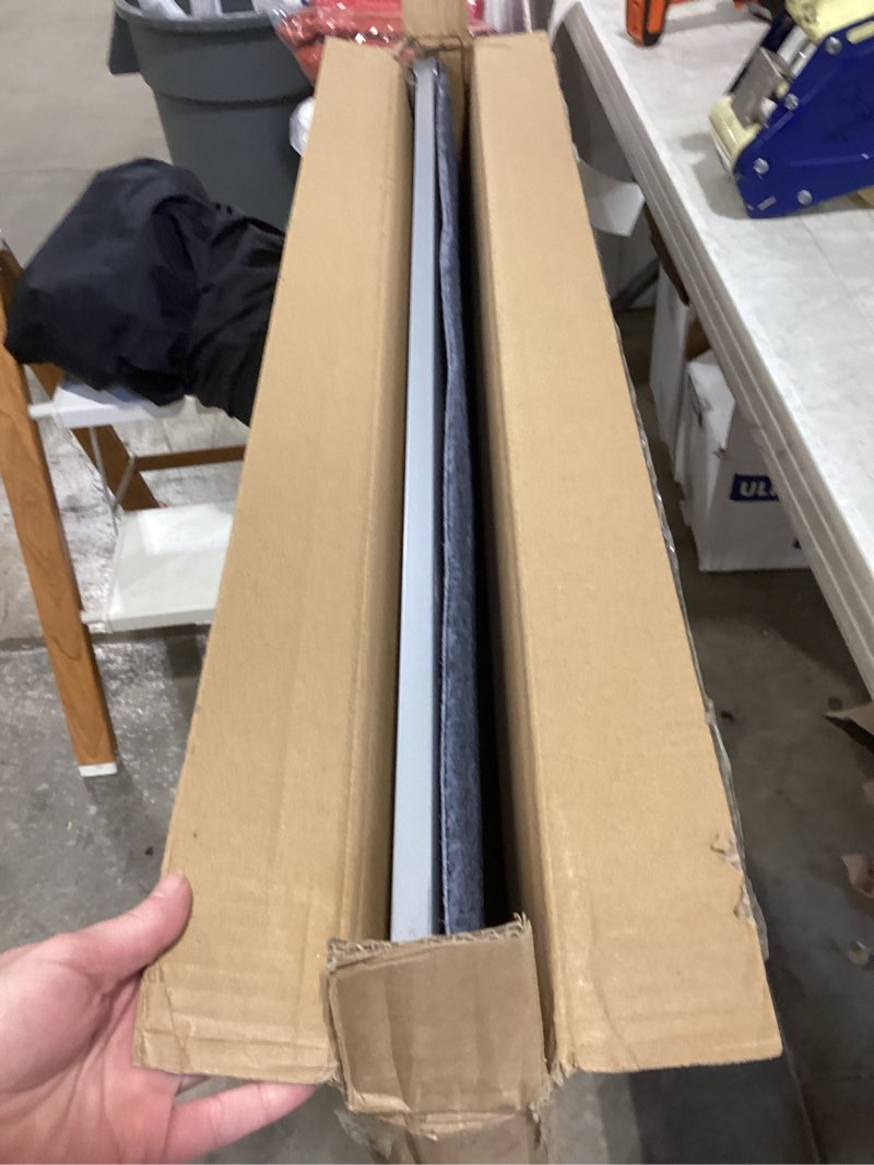 Condition photo showing As Is for threshold ramps for wheelchairs, adjustable height 3"–6.2" and 30"×36" platform aluminum wheelchair ramp, door threshold ramps with a non-slip thick door mat for scooters, power chairs, cart 3"–6.2" rise & 30"x36"platform