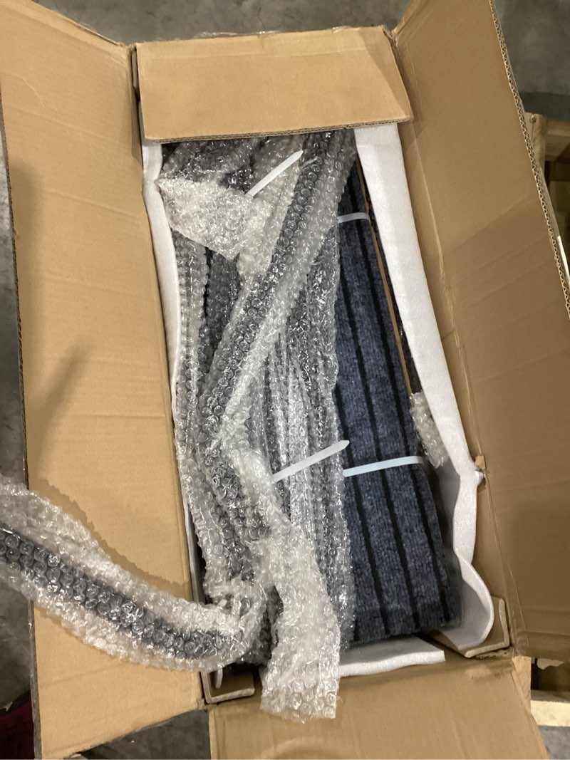 Condition photo showing Good Condition for rv steps with handrail 4 step,hot tub steps with anti-slip mats,heavy duty metal mobile home stairs,camper steps for travel trailer,portable step ladder for spa,pool and porch