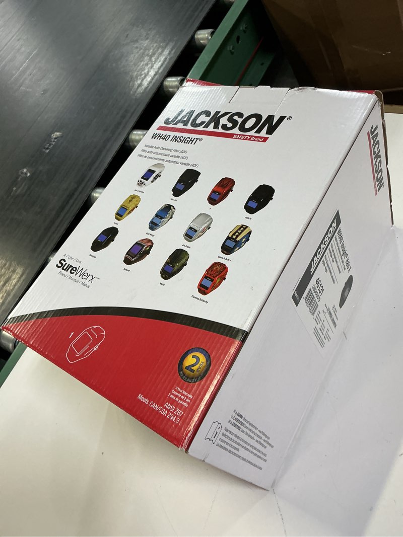 Condition photo showing New/Like New for surewerx usa jackson safety - welding helmet - auto darkening