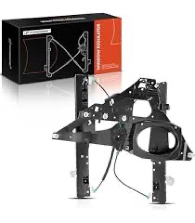 Front Driver Side Power Window Regulator with (2-Pin Motor) Panel fit for 2003 2004 2005 2006 Ford E