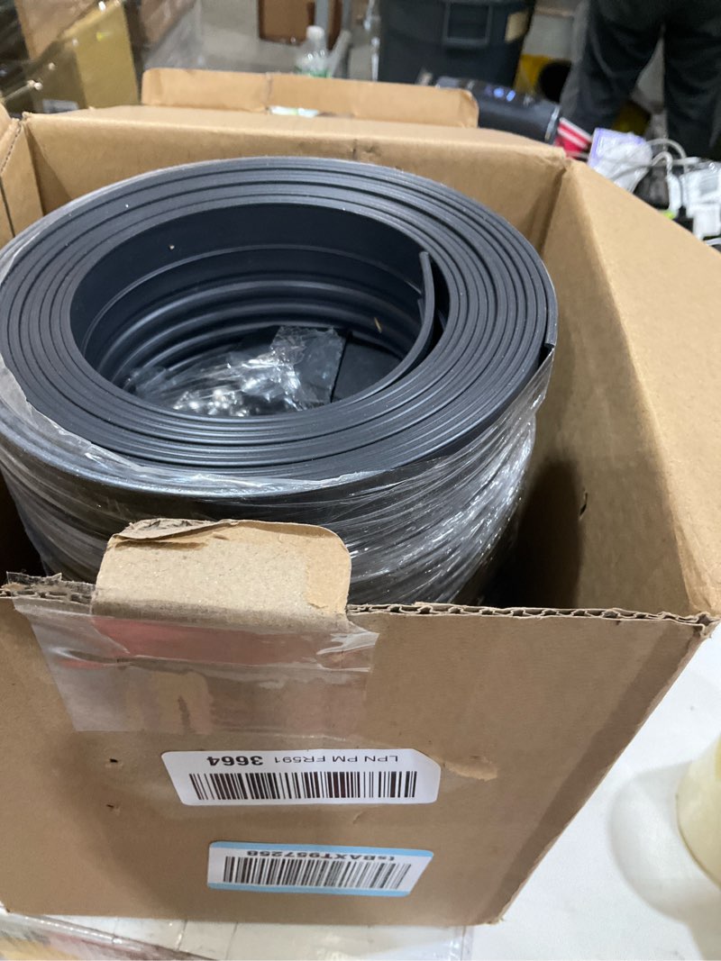 Condition photo showing Good Condition for 16-foot bunk wrap kit (2x4 inches) with endcaps - heavy-duty flatbed trailer bunk wrap black