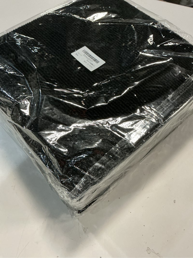 Condition photo showing New/Like New for Peel & Stick Carpet Tiles 12x12 Inch - Premium Self-Adhesive Floor Squares with Soft Padding - 20 Tiles/20 Sq Ft per Box (Easy Installation, Removable Carpeting for Home & Office) 20 PACK Black