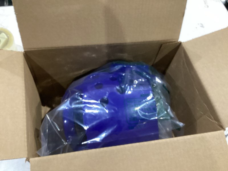 Condition photo showing As Is for Kids & Adults Boxing Helmet, Martial Arts Sparring Headgear for Karate, Kickboxing, Taekwondo & MMA Training/Competition - Adjustable and Breathable, Healthy Material, 3 Colors Blue X-Large