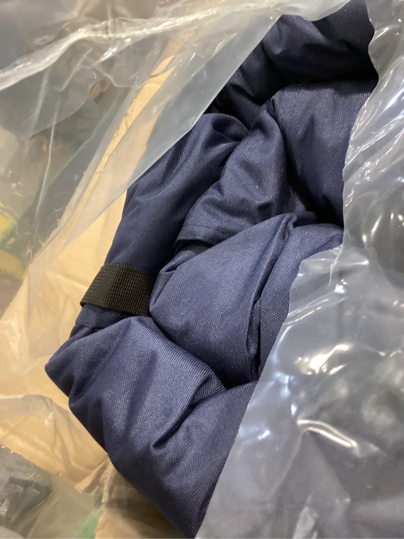 Condition photo showing Good Condition for 900d t top boat cover -heavy duty waterproof trailerable center console boat cover fits for beam width up to 116", navy 26-28' long (beam width up to 116") navy