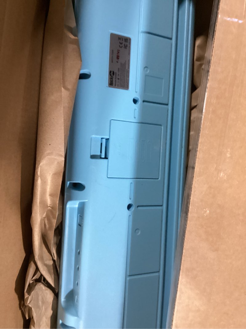 Condition photo showing Good Condition for RockJam 49 Key USB Keyboard Piano with Lessons & Keynote Stickers Baby Blue