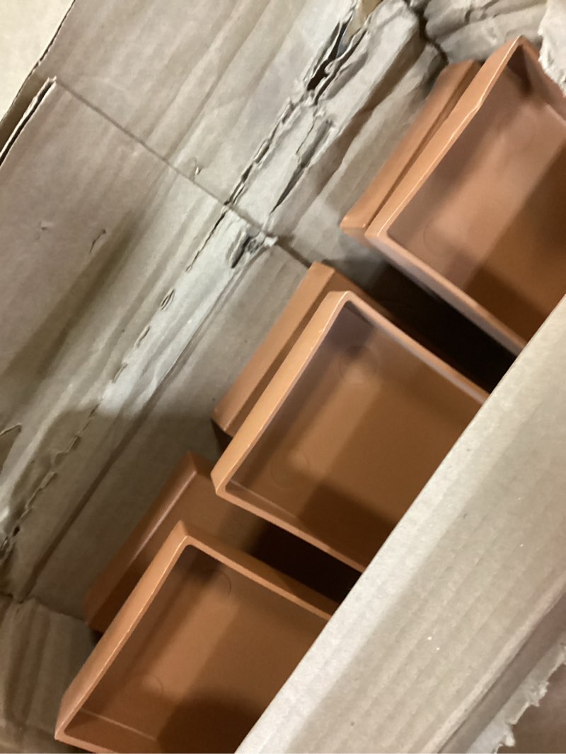 Condition photo showing Good Condition for 12"W x 41"H Mid-America Vinyl, TailorMade Three Board Spaced (2 Batten), Board-n-Batten Shutters, w/Installation Shutter-Lok's (Per Pair), 471 - Treated Cedar 41-in. H 471 - Treated Cedar