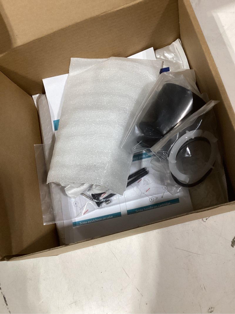 Condition photo showing New/Like New for replacement for delta 13/14 series shower faucet set,shower handle set compatible with rp46074,fits r10000 series valves(cartridge and valve not included),black