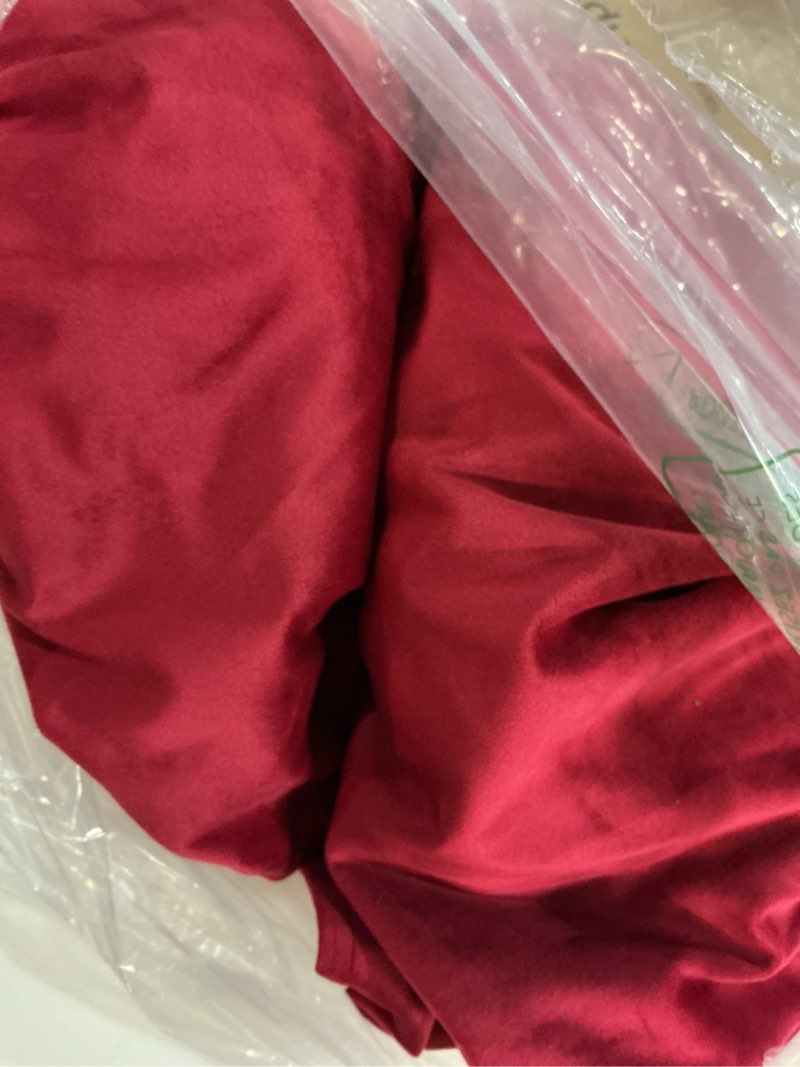 Condition photo showing Good Condition for yofun 84 inches 2 panels, burnt orange blackout luxury velvet curtains thermal insulated heat block soundproof window panels soft drapes for bedroom living room, rod pocket & back tab, w52 x l84 52"w x 84"l (pack of 2) burnt orange