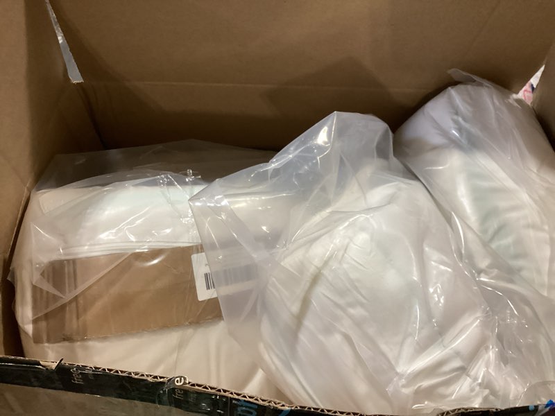 Condition photo showing Good Condition for hombys memory foam couch cushion replacement, high density upholstery foam wrapped with memory foam & polyester batting, sofa cushions inserts with dacron fiber layer,with removable cover,6"x26"x26" white 6 inch thick-26"x26"