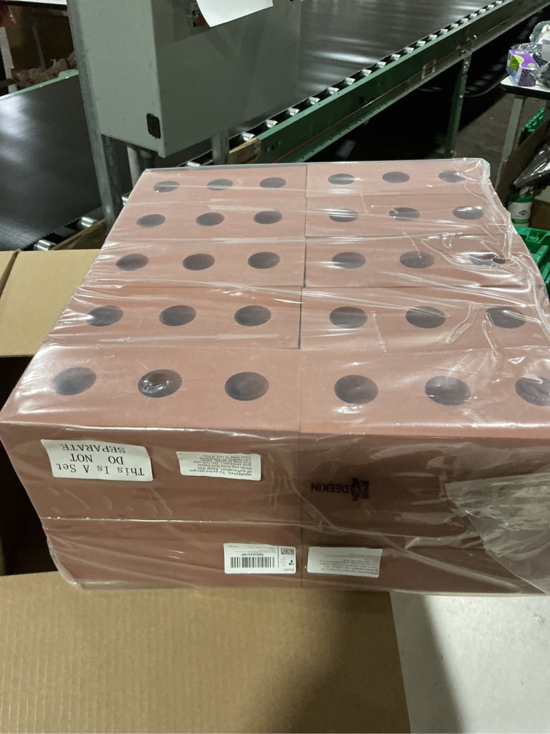 Condition photo showing Good Condition for deekin foam brick building blocks for kids thick blocks foam large fake brick construction toy for stacking construction, 8 x 4 x 2.4 in(30 pcs,circle holes) 30 circle holes