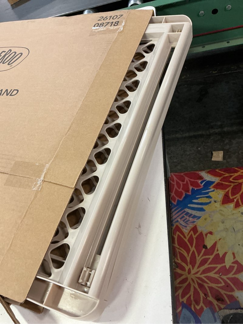 Condition photo showing Good Condition for Toddleroo by North States - Supergate Ergo Baby Gate: Plastic Baby Gate for Stairs & Doorways - Adjustable Indoor Safety Gate - Made in USA - 26 to 42 Inches Wide - 26 Inches Tall - Sand