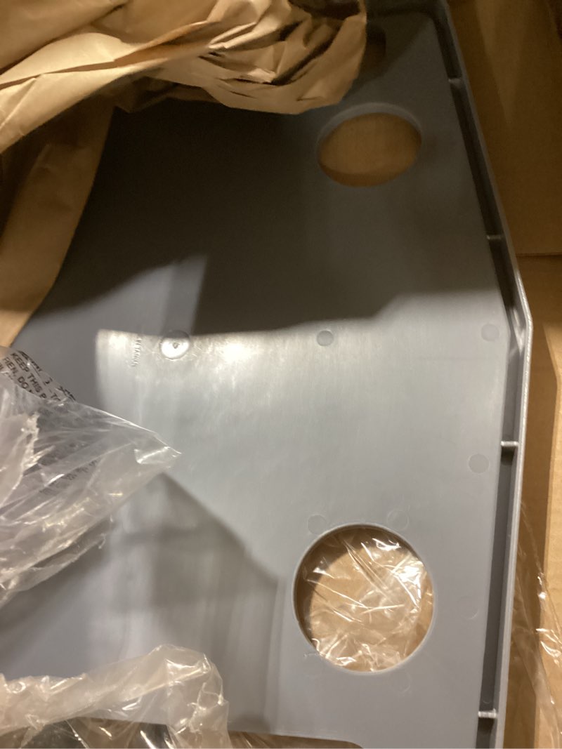 Condition photo showing Good Condition for Support Plus Walker Tray Table - Mobility Table for Walker with Non-Slip Mat, Accessories, and Cup Holder (21"x16") - Gray