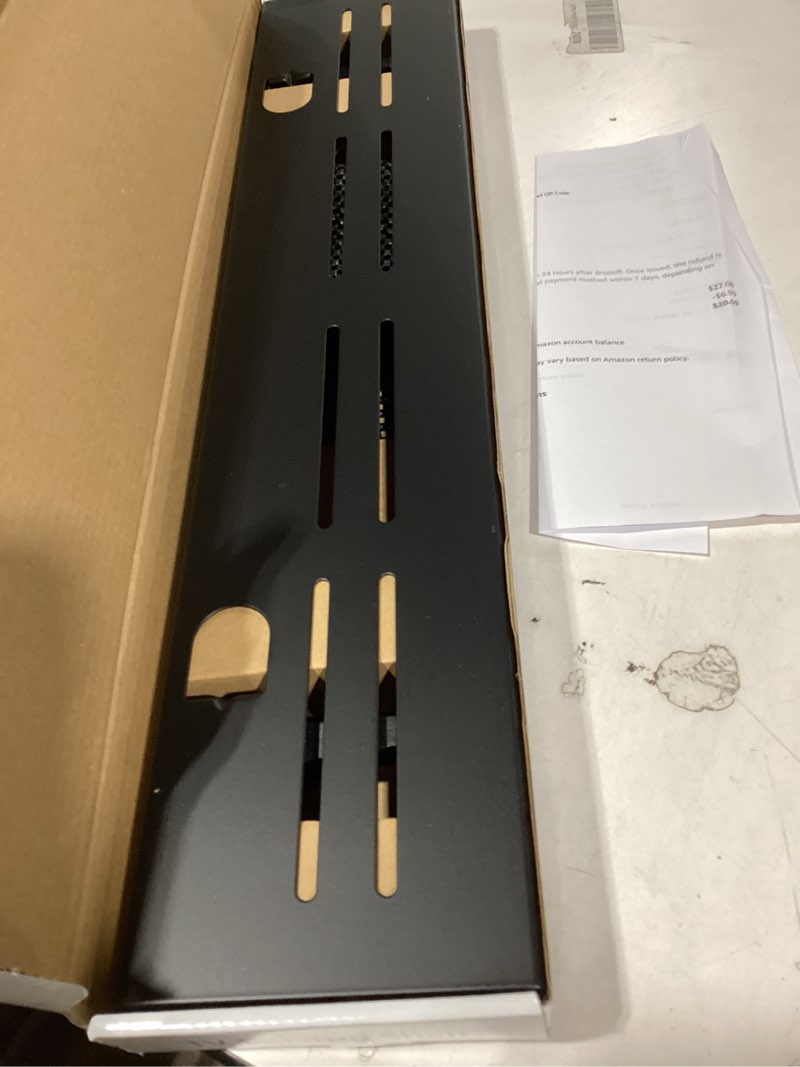 Condition photo showing Good Condition for mount plus mp-apm-05-02 top shelf tv mounting bracket 24-inch wide platform | holds speaker, streaming device, game console, and more (1 pack 24 inch)