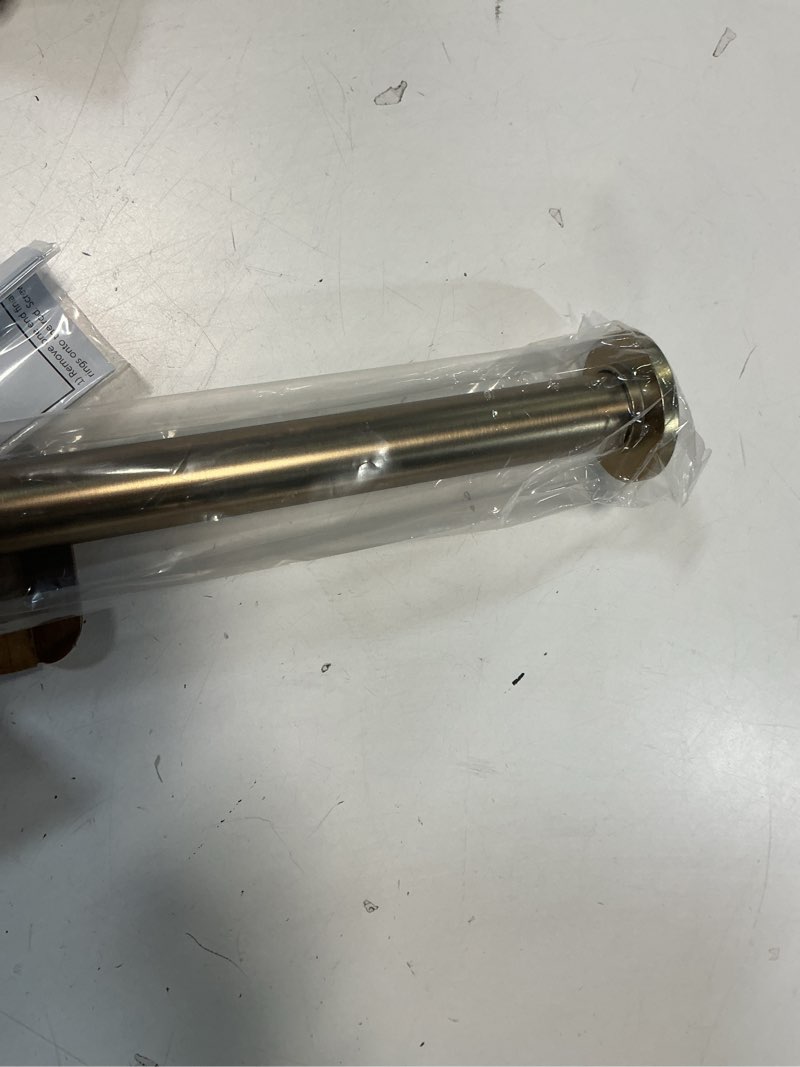 Condition photo showing Good Condition for Ivilon Tension Curtain Rod - Spring Tension Rod for Windows or Shower, 36 to 54 Inch. Warm Gold 36" to 54" Warm Gold