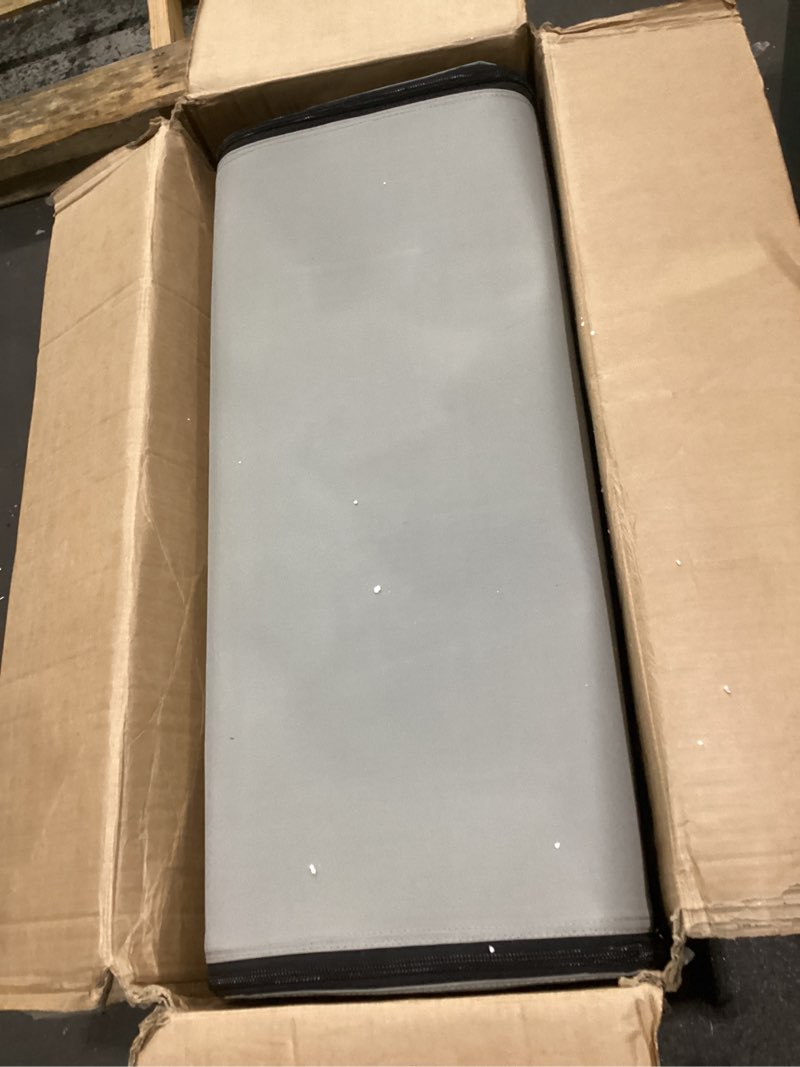 Condition photo showing Good Condition for ivation ez®-bed (queen) inflatable air mattress with frame & built-in pump - 3 min self inflate/deflate - raised blow up bed with legs, auto shut off, premium coil design, wheeled portable case