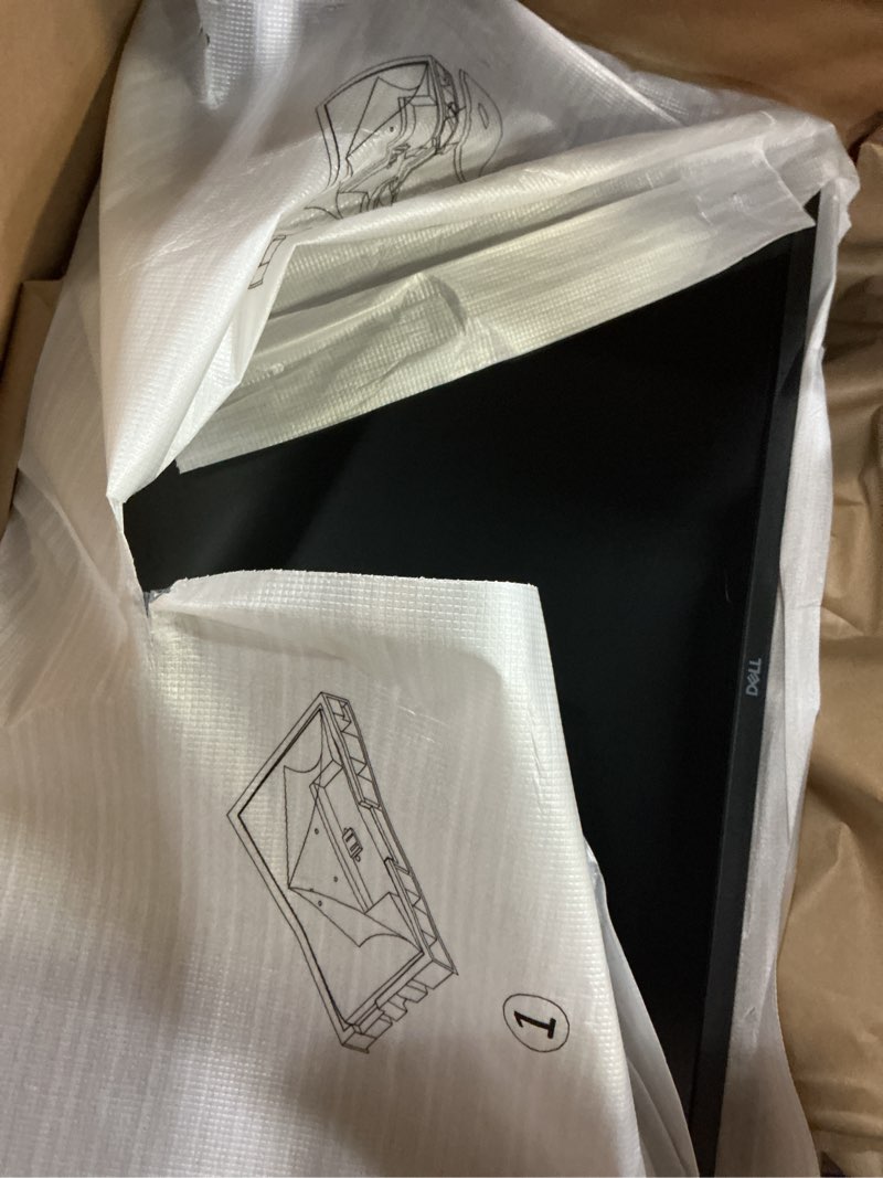 Condition photo showing As Is for dell 27 240hz gaming monitor - se2726hg - 27-inch fhd (1920x1080) 240hz display, in-plane switching (ips) technology, amd freesync premium, tüv 3-star, 2x hdmi, displayport 1.4, tilt 27 inches se2726hg 240hz
