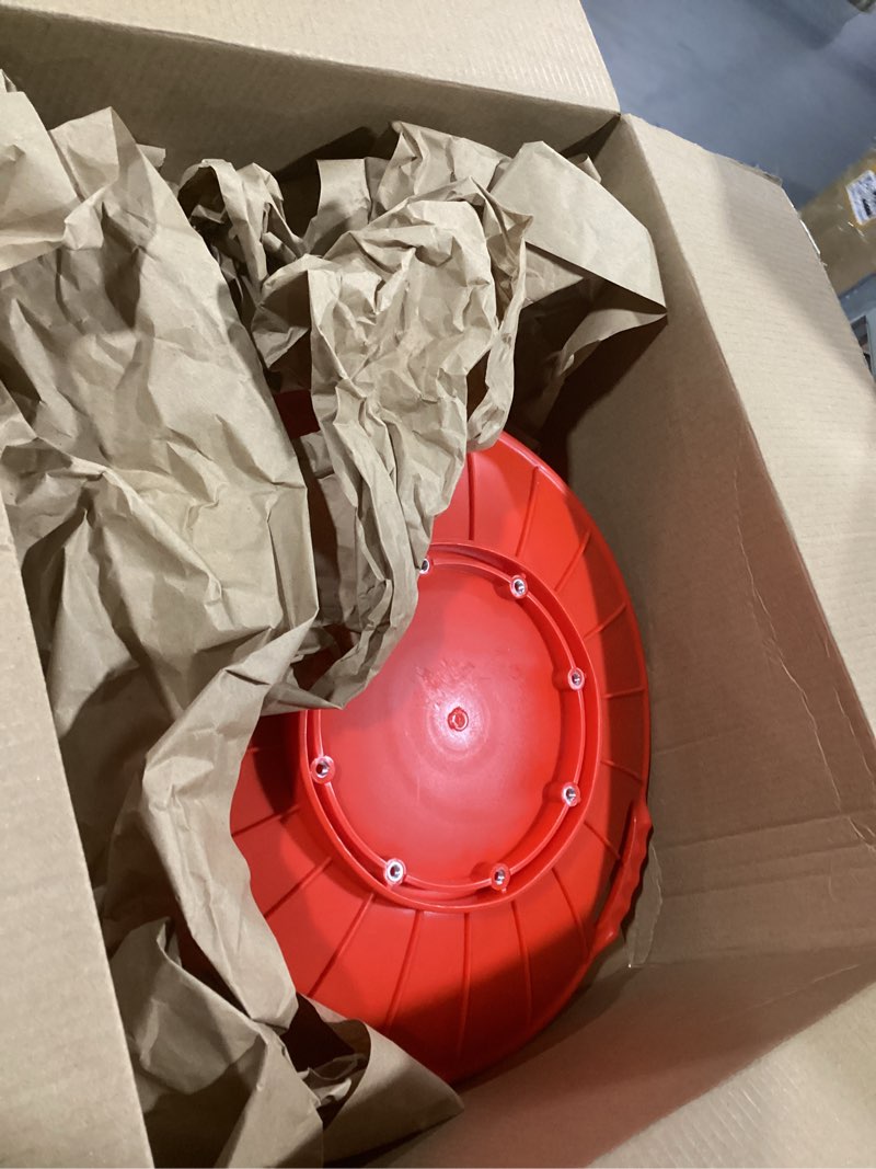 Condition photo showing Good Condition for Spinning Chair for Autistic Kids - Sensory Spinning Chair for Autistic Children with Safety Handle & Non-Slip Design, Sensory Swivel Chairs for Kids 3-8 Years(Red)
