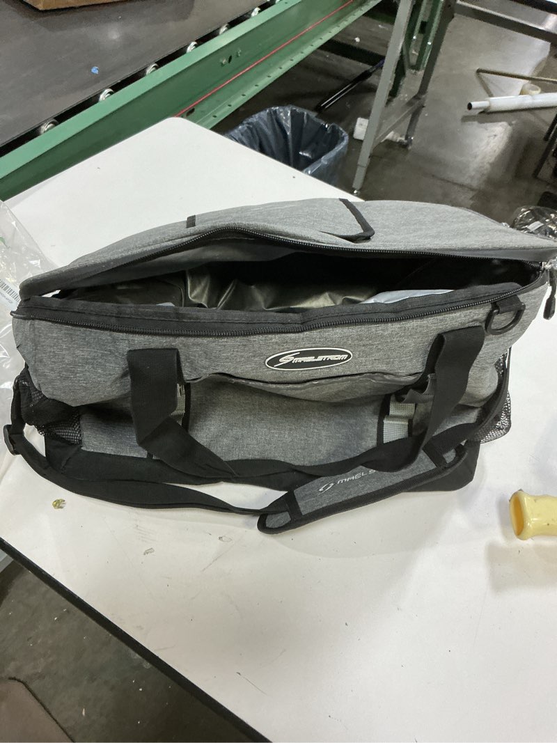 Condition photo showing Good Condition for maelstrom collapsible soft cooler bag,35/55/75 cans beach cooler with flip top lid, ice chest, leakproof & portable for beach, camping, road trips & grocery shopping grey 75 can