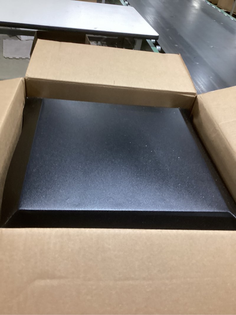 Condition photo showing Good Condition for Shelter 13" x 13" Single Flue Bolt-On Chimney Cap, Fully Assembled, Galvanized Steel Black Galvanized Steel 13" x 13"