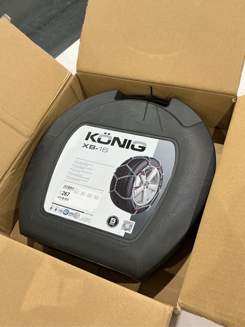 Condition photo showing Good Condition for thule xb-16 snow chains for suvs & light trucks 16mm link, 267 xb-16 267