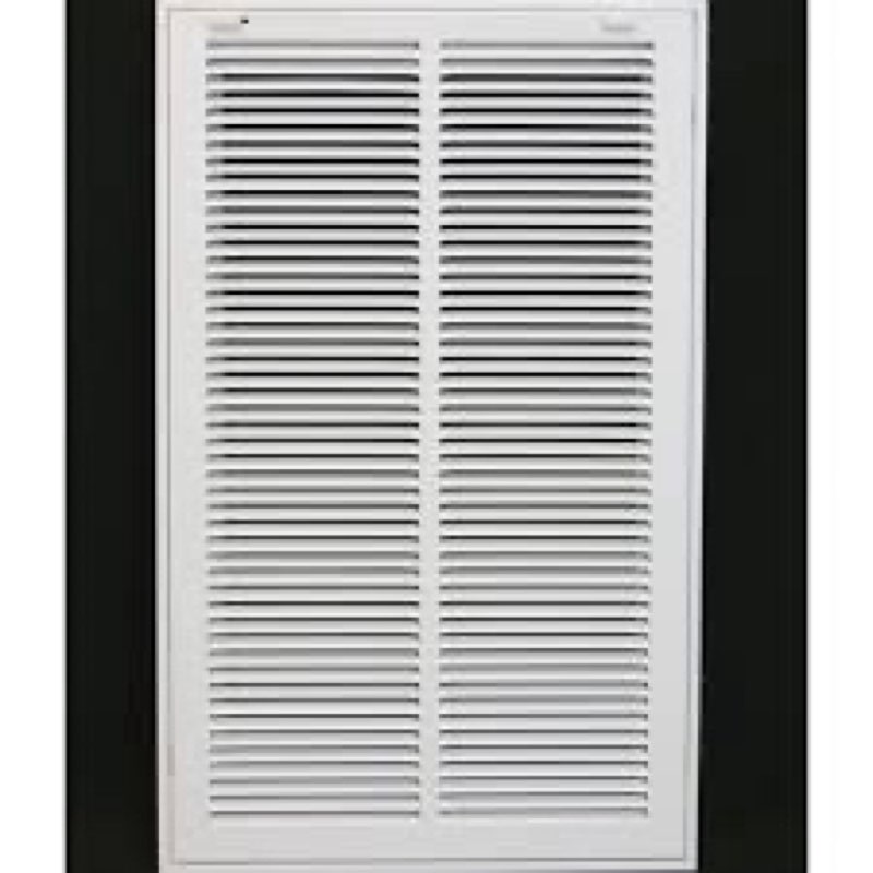 14" X 24" Steel Return Air Filter Grille for 1" Filter - Removable Face/Door - HVAC Duct Cover - Fla