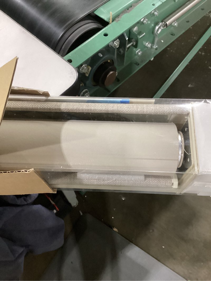 Condition photo showing New/Like New for blackout blinds cordless roller shades for bedroom windows free-stop thermal insulated 100% black out linen roller shades blinds for office living dining room, greyish beige burlywood birch w35xh72 burlywood birch 35"w x 72"h
