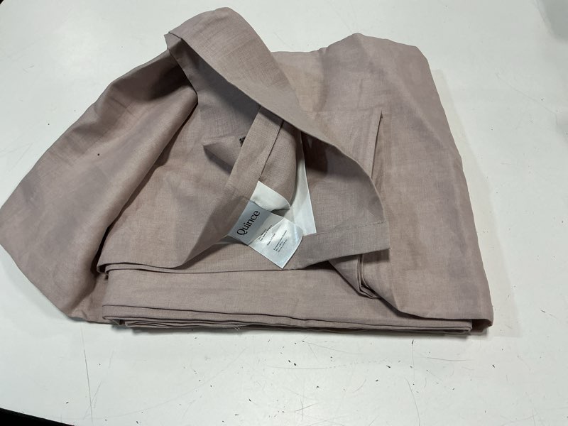Condition photo showing Good Condition for european linen curtain 48 in x 84 in 122 cm x 213 cm