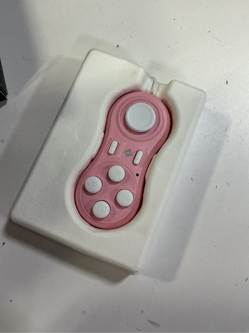 Condition photo showing Good Condition for scope remote- remote for anki. customizable with anki add-on, compatible with windows, mac, ios, ipad, and android. quizlet compatible, anki controller. pearl pink, plus (16-18 hours battery) pearl pink plus (16-18 hours battery)