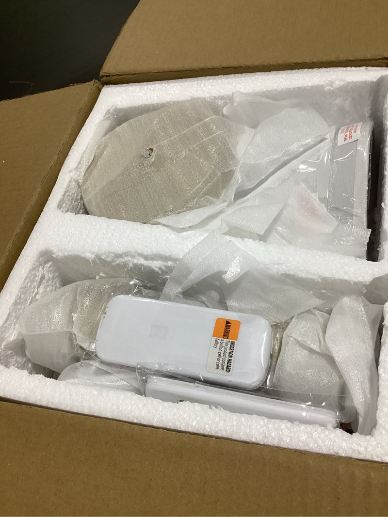 Condition photo showing Good Condition for Battery Operated Wall Sconce Set of 2,Gold Wireless Wall Sconce with 5200mAh Dimmable Detachable Bulbs and Remote, 10 Colors Rechargeable Sconces Decor for Bedroom Living Room Hallway Gold 19.9 inch