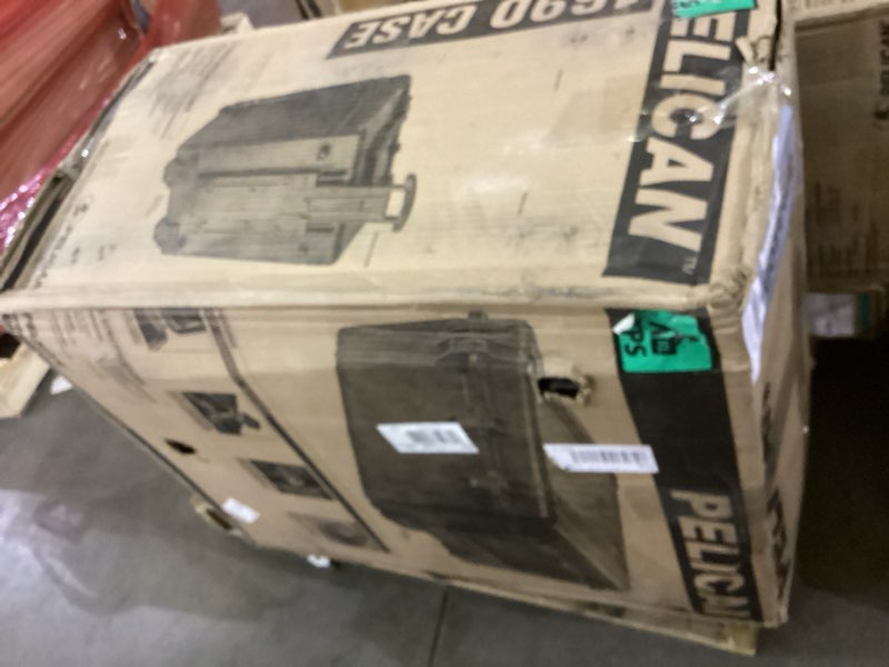 Condition photo showing As Is for Pelican 1690 Case Black With Foam