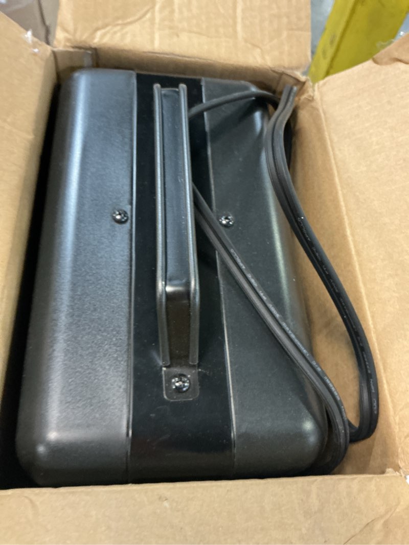 Condition photo showing As Is for hyper tough new 1500w milkhouse utility heater