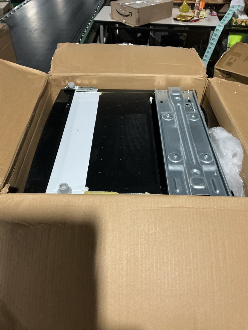 Condition photo showing As Is for Midea WHS-65LB1 Compact Single Reversible Door Refrigerator, 1.6 Cubic Feet(0.045 Cubic Meter), Black Black 1.6 Cubic Feet