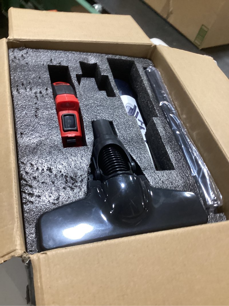 Condition photo showing Good Condition for cordless vacuum compatible with milwaukee 18v battery, handheld vacuum cleaner ?ith 2 washable hepa filters, brushless vacuum for wood floor, carpet, car cleaning (battery not included)