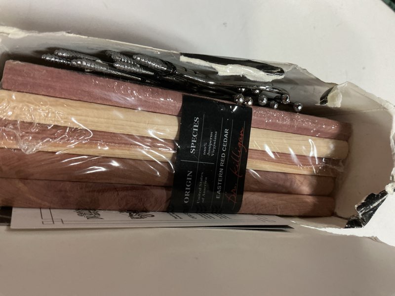 Condition photo showing Good Condition for dr. killigan's cedarwood planks - cedar blocks for clothes storage, great alternative to moth balls for closet, drawer deodorizer, sustainably harvested in usa (10-pack)