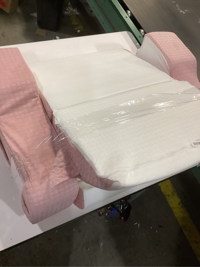 Condition photo showing Good Condition for ESUERDO 5PCS Reading Pillow for Sitting in Bed Adult, 2 in 1 Foldable Back Wedge Pillow for Sleep, E (color may vary ours is pink)
